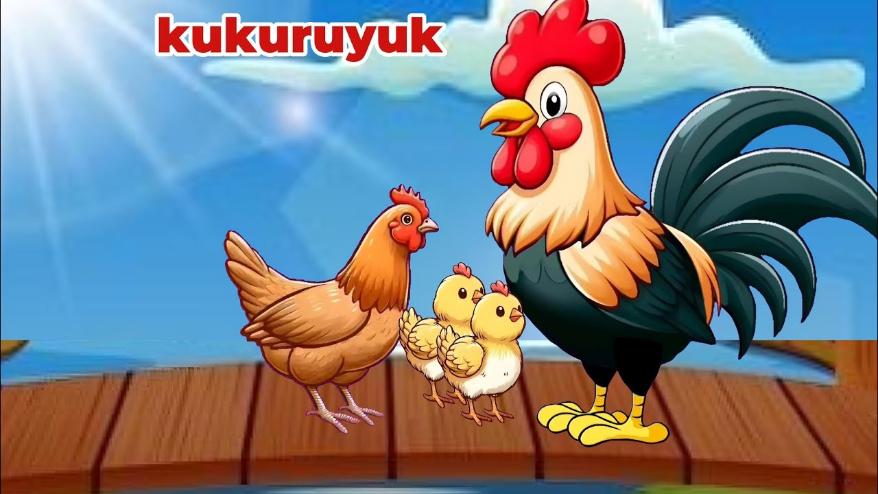 Kukuruyuk Begitulah Bunyinya - Lagu Anak - Lagu Anak Indonesia