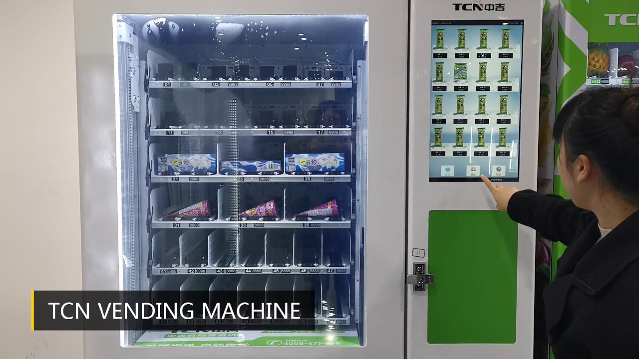 TCN FROZEN VENDING MACHINE