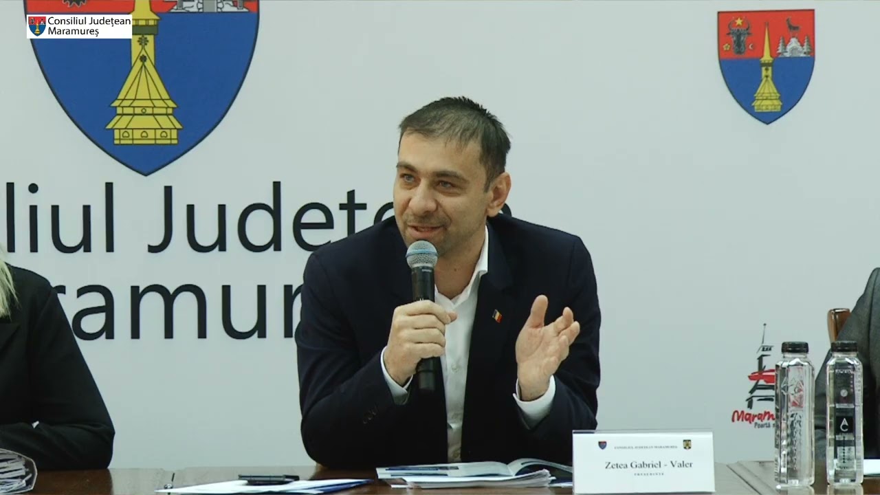 Şedinţa ordinară a Consiliului Judeţean Maramureş din 30.10.2025