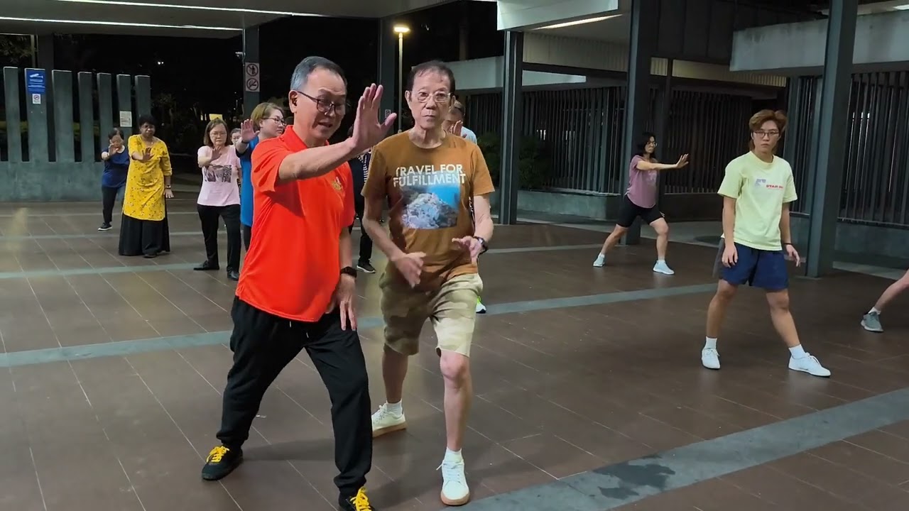 Taijiquan beginners class 初级太极拳课 (L)