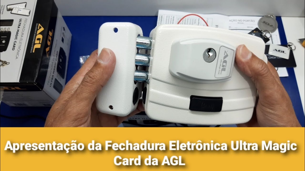✅ Apresentação Da Fechadura Eletrônica Ultra Magic Card AGL -  @CURSO DE CHAVEIRO H M - Locksmith
