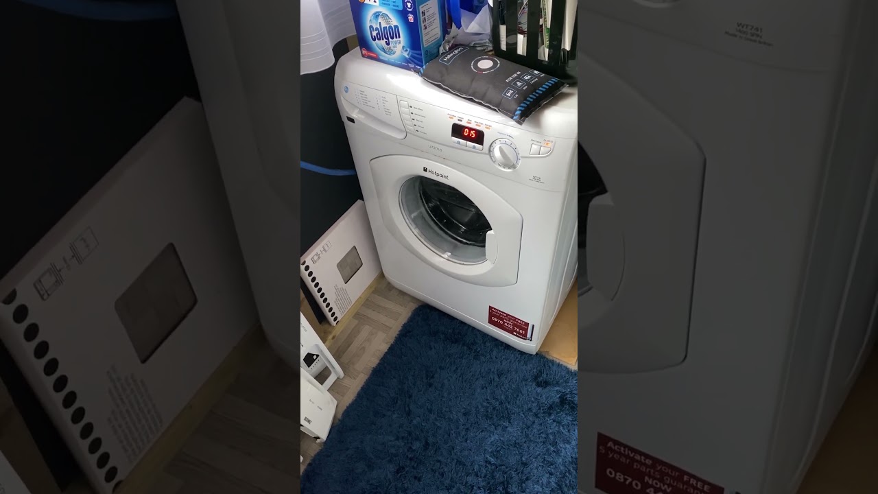 Hotpoint ultima WT741 washing machine || Starting 2024 off with a big bang and jumps!