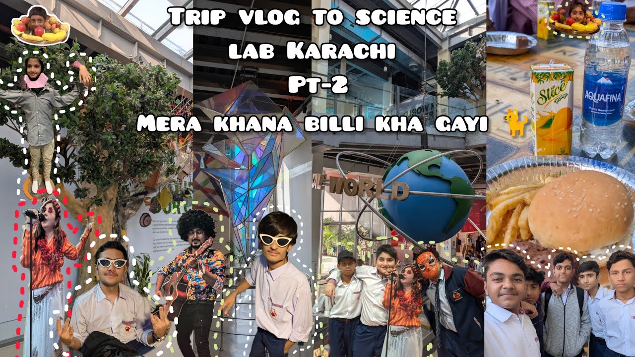 Trip Vlog to Science Lab Karachi Pt-2 🧬 Karachi Vlog  #karachi #karachivlogs #explore #trending