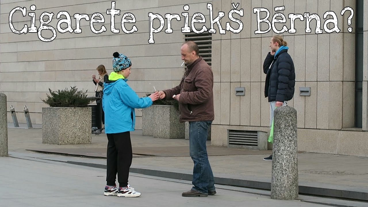 Cigarete Priekš Bērna? / Cigarettes for a Child Experiment