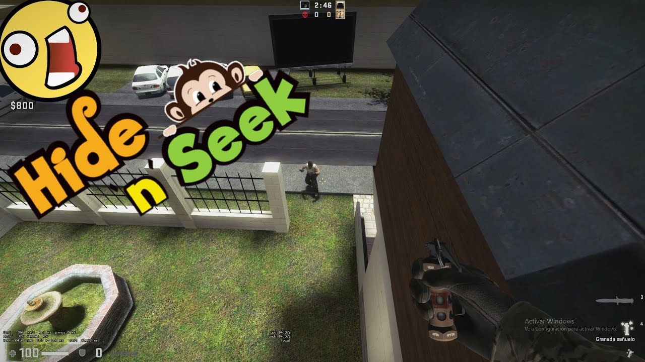 Counter-Strike Global Offensive ქართულად Hide and seek დამალობანა