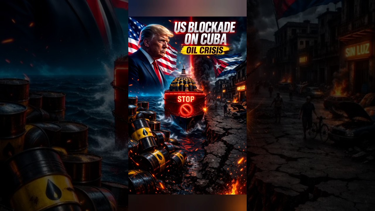 US Blockade on Cuba: Oil Crisis Explained #cubacrisis #thehindunews #oilcrisis #viral