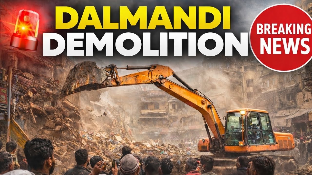 Dalmandi Demolition 🚨 | Banaras में सबसे बड़ी तोड़फोड़ | Bulldozer Action Varanasi 