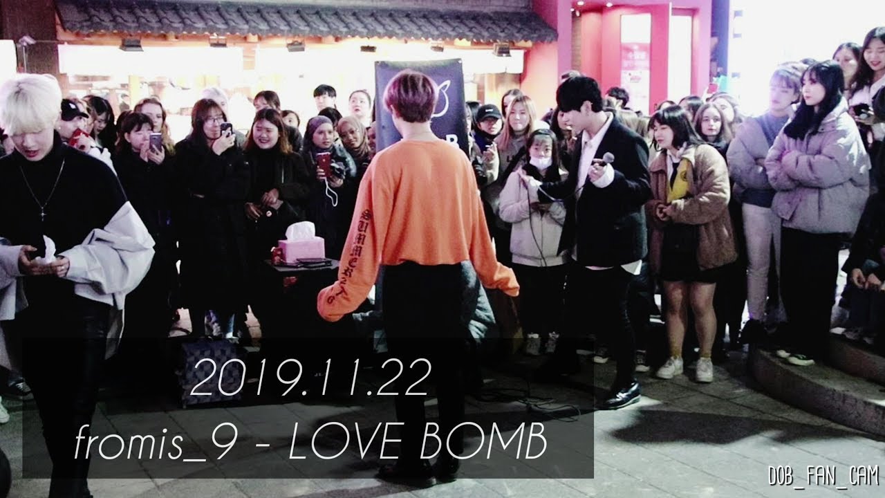 [DOB_디오비] 191122 홍대공연 1차 / fromis_9 프로미스나인 - LOVE BOMB 러브밤 / 이태영 solo