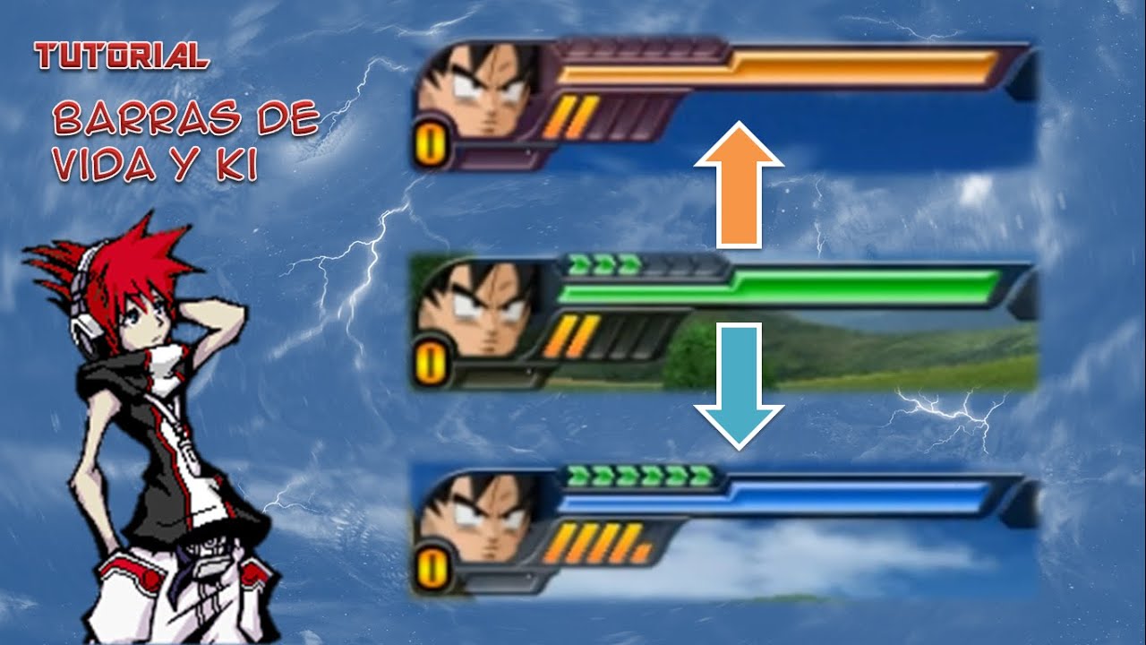 Tutorial - Modificar barras de vida y Ki BT3