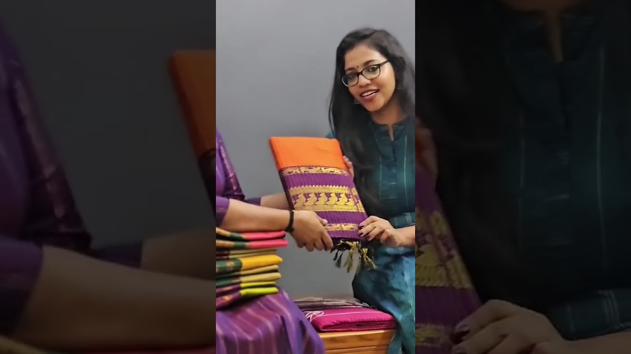Checks that speak in quiet tones,Cotton that feels like comfort 🤍Kalyani checked cotton — Sringaraa