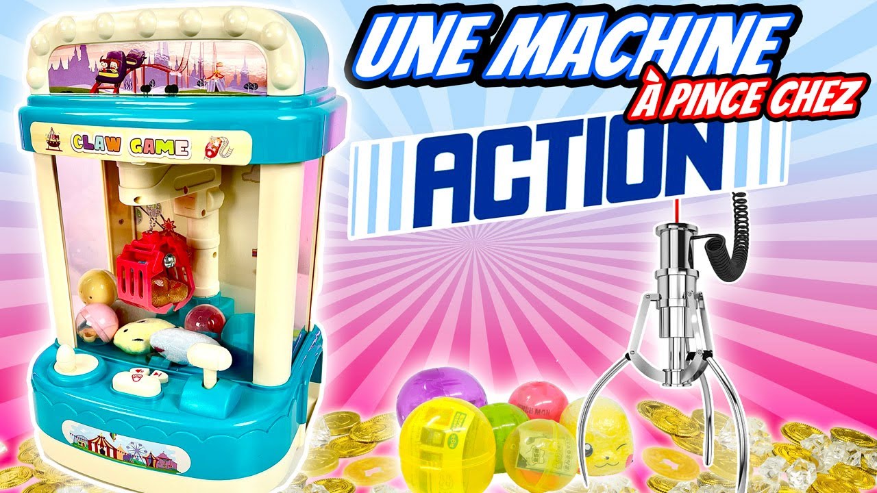 Une MACHINE À PINCE trop KAWAII trouvée chez ACTION Tellement satisfaisante !