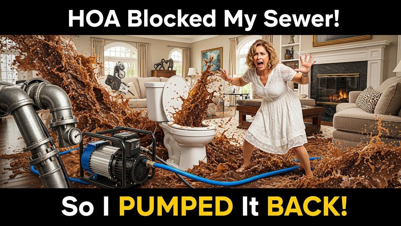 “HOA Tried to Ruin My Life… So I Turned Her Sewer Into a Weapon!”