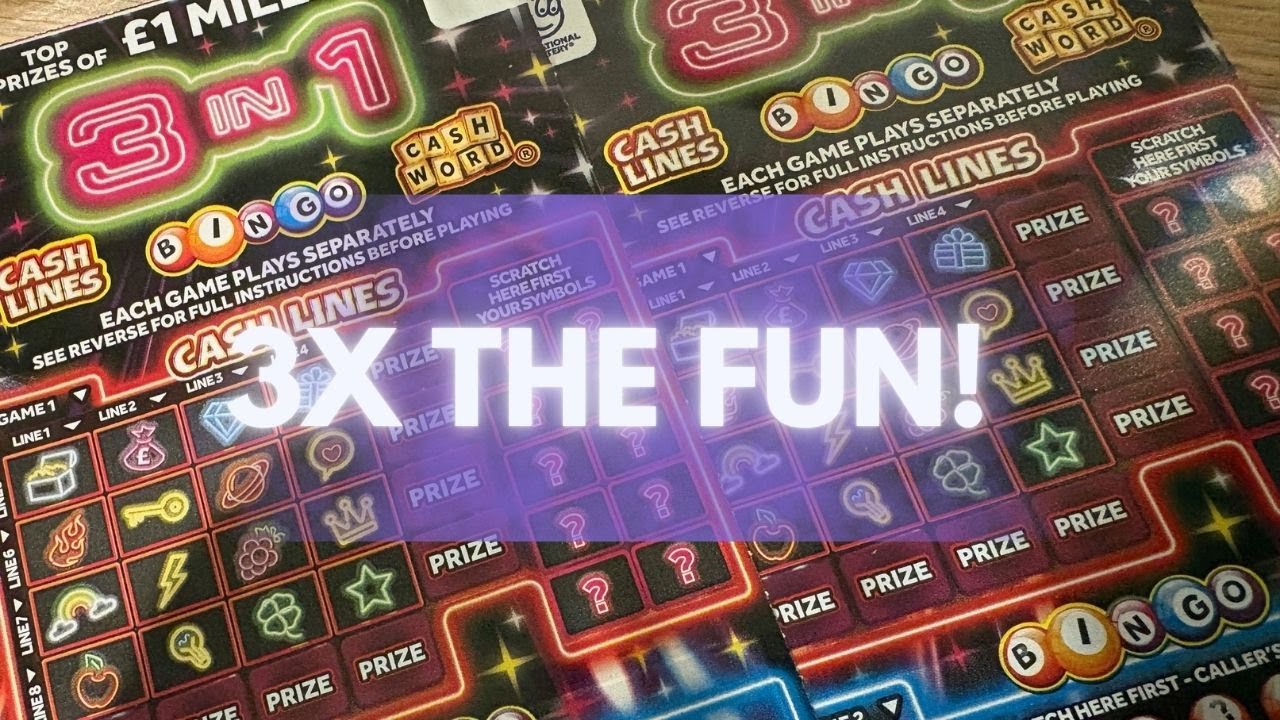 Scratching £5 3in1 1 Million scratch cards- how much did I win this time!? 💷