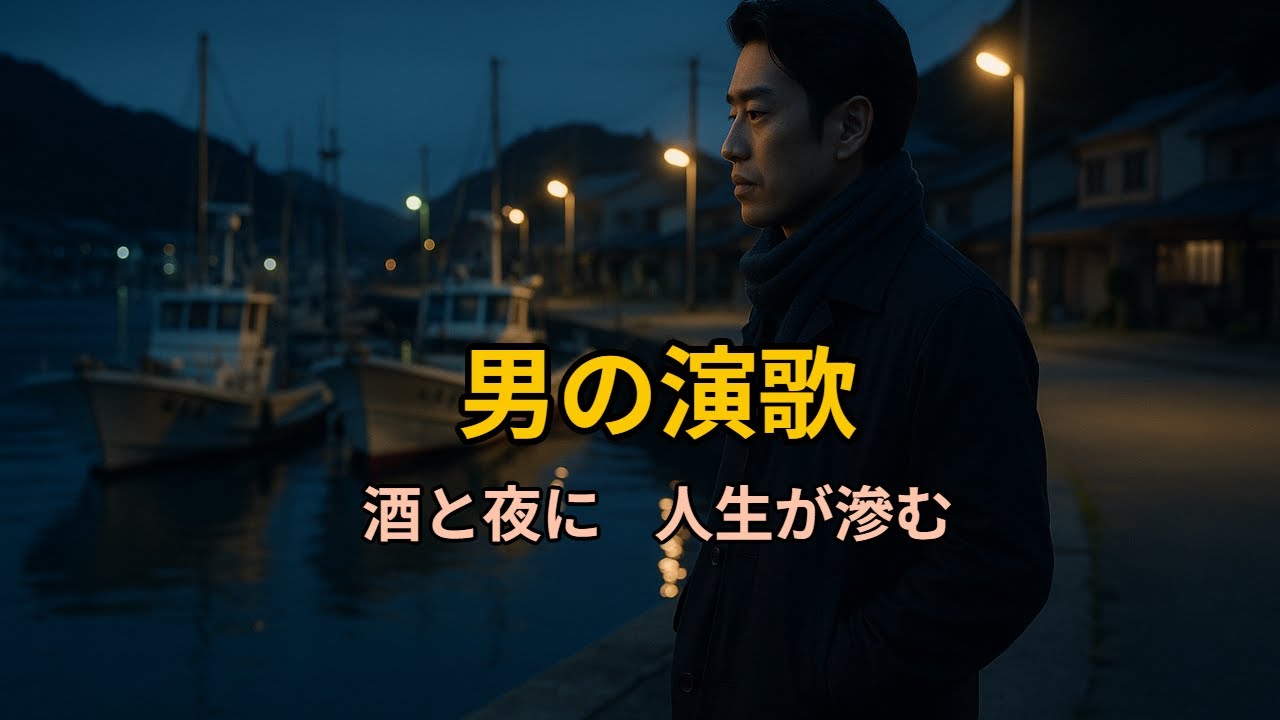 心に沁みる男の演歌集｜酒場・港・路地に残る五つの物語