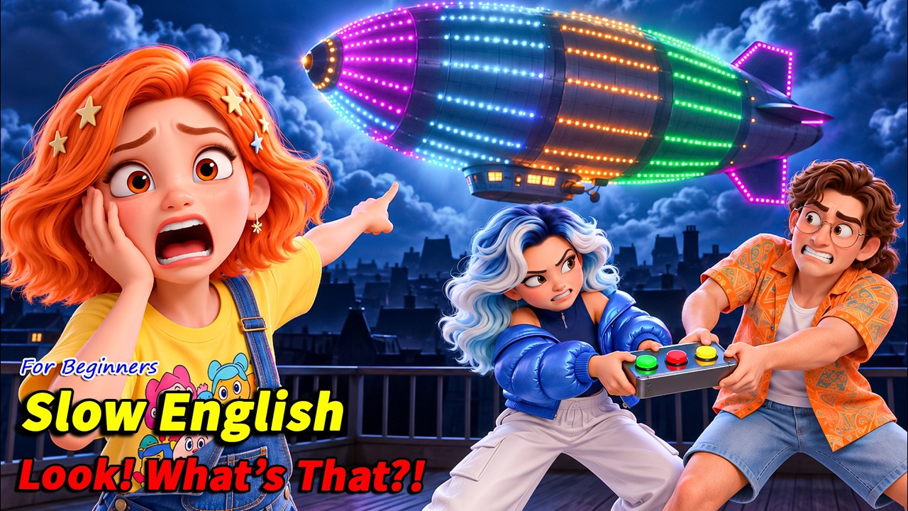 Everyone Thought It Was an ALIEN INVASION... THEN THIS Happened! 😱👽 | Slow English Listening (A2)