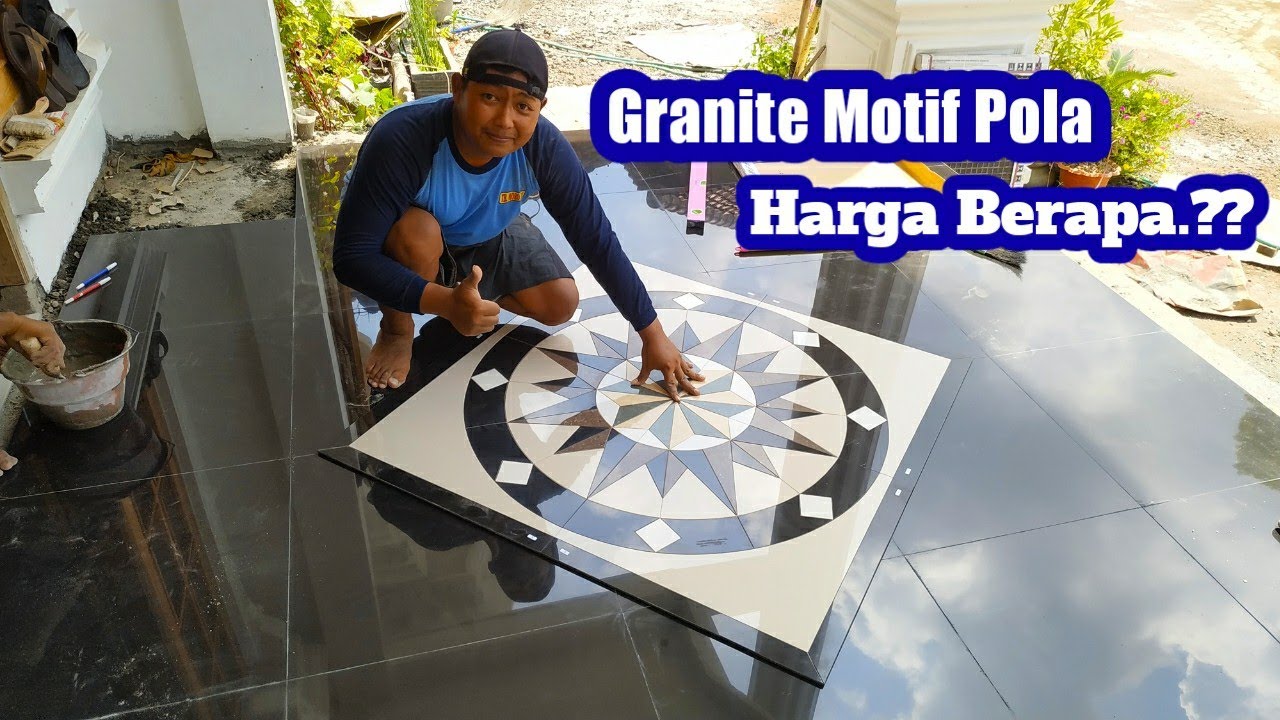 Granit Motif Pola - Unboxing Dan Harga  - Marble Design