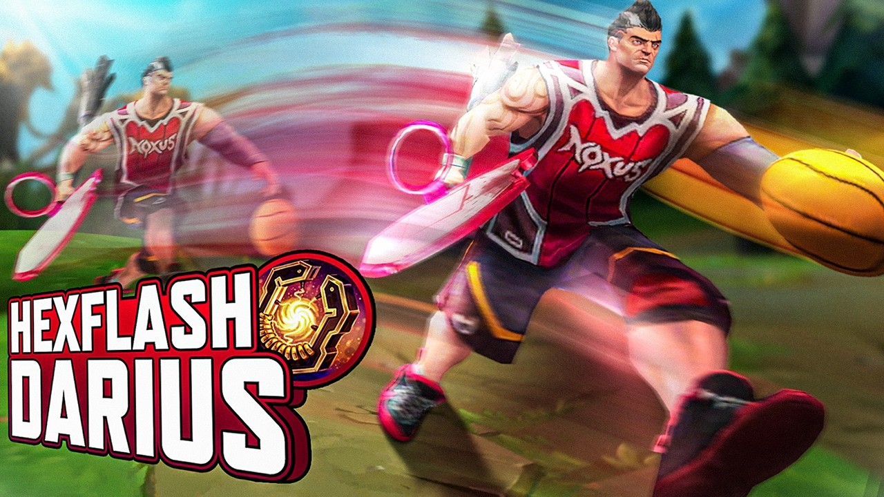 Hextech Flash Darius vs Vayne 😈😈😈#leagueoflegends #leagueoflegendsdarius