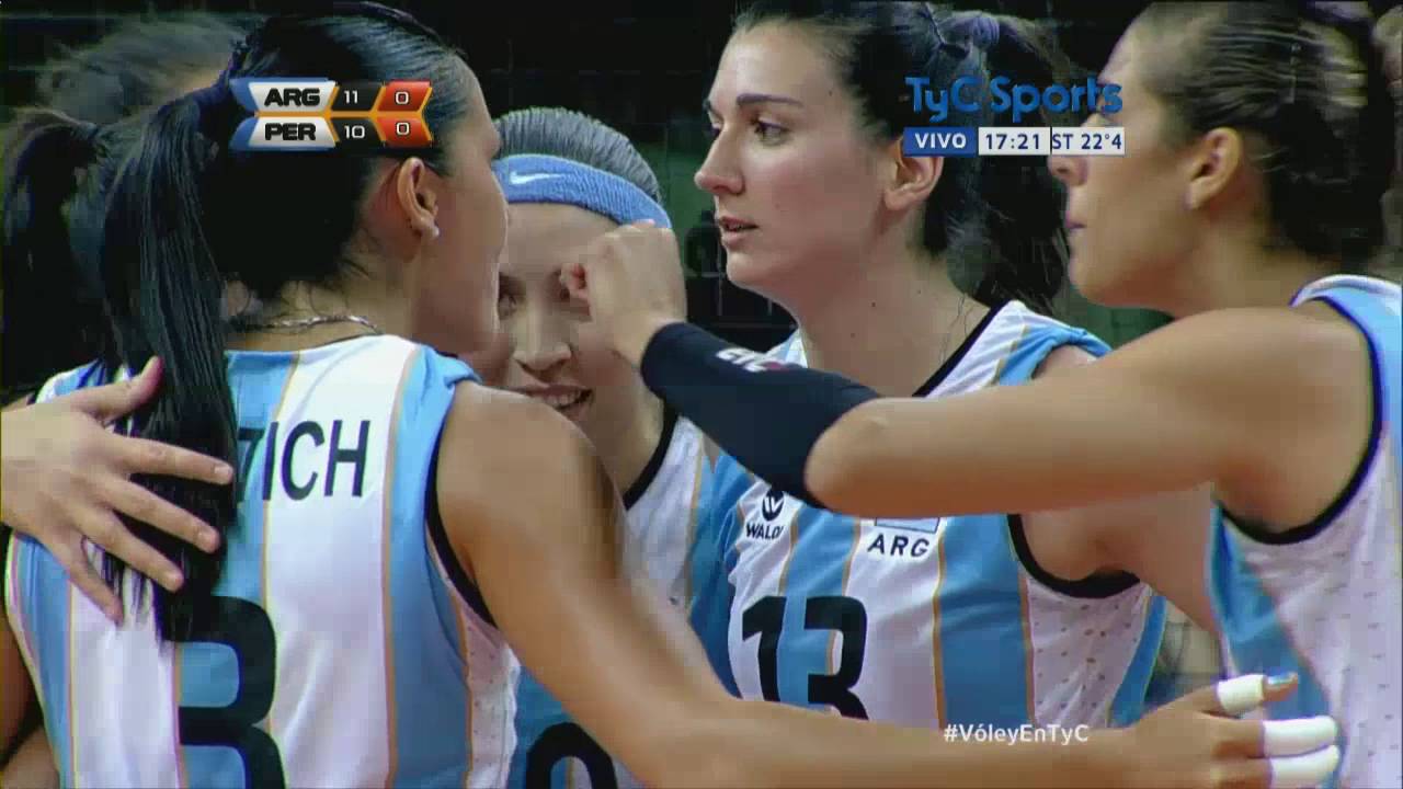PREOLÍMPICO DE VÓLEY FEMENINO: ARGENTINA VS. PERÚ