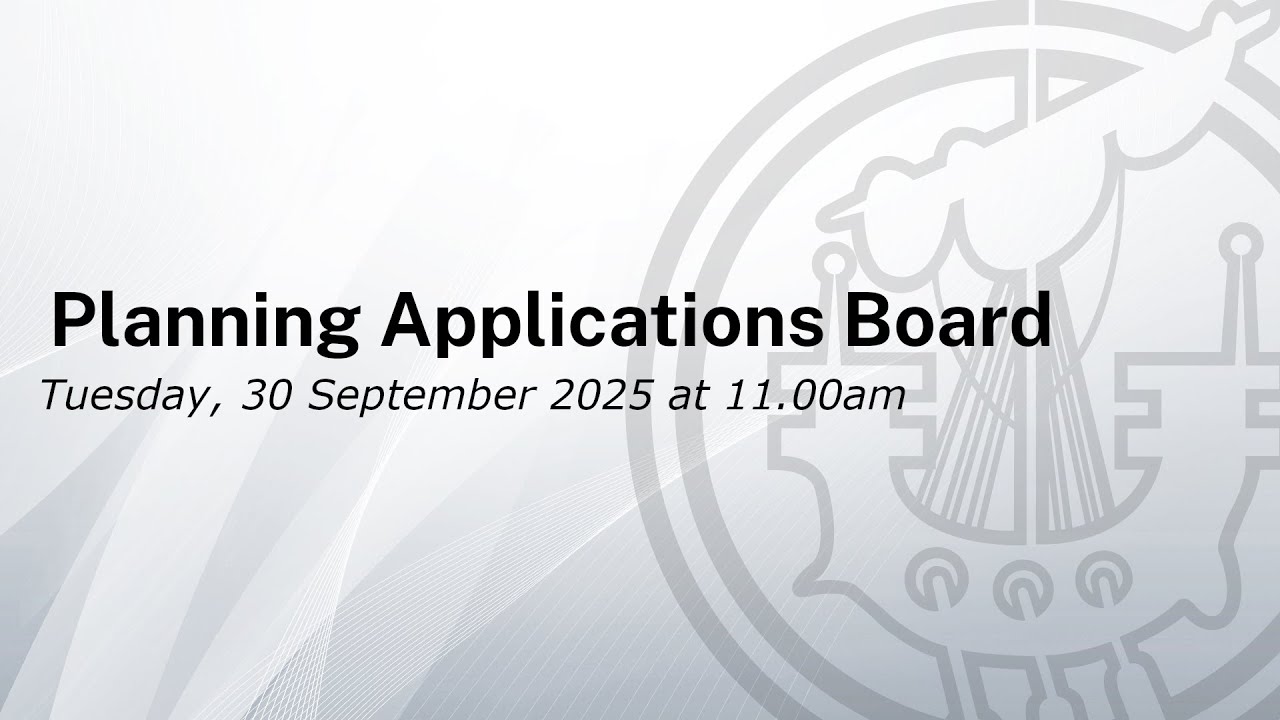 Planning Applications Board 30 September 2025