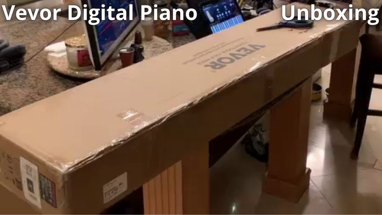 Vevor Digital Piano Unboxing #digitalpiano #piano #vevor #amazon #unboxing