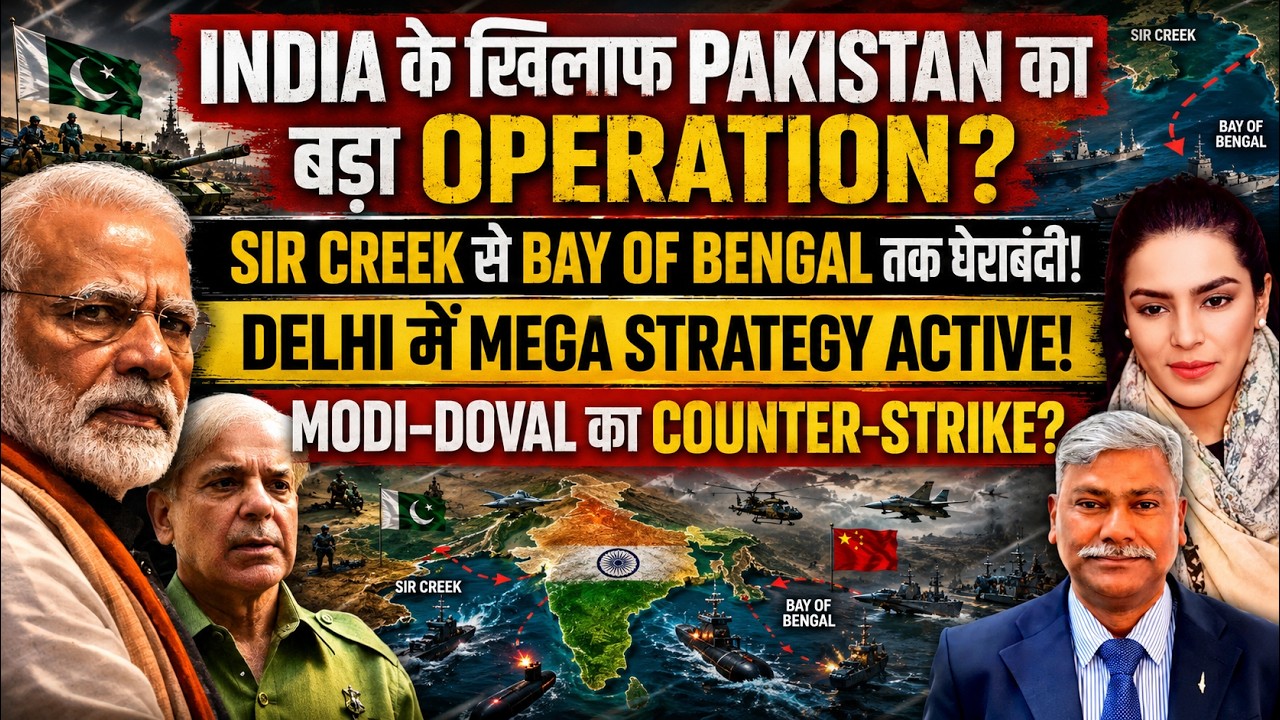 Pakistan's New War Strategy? Sir Creek to Bay of Bengal | Gen Sudhakar Jee | Amber Zaidi