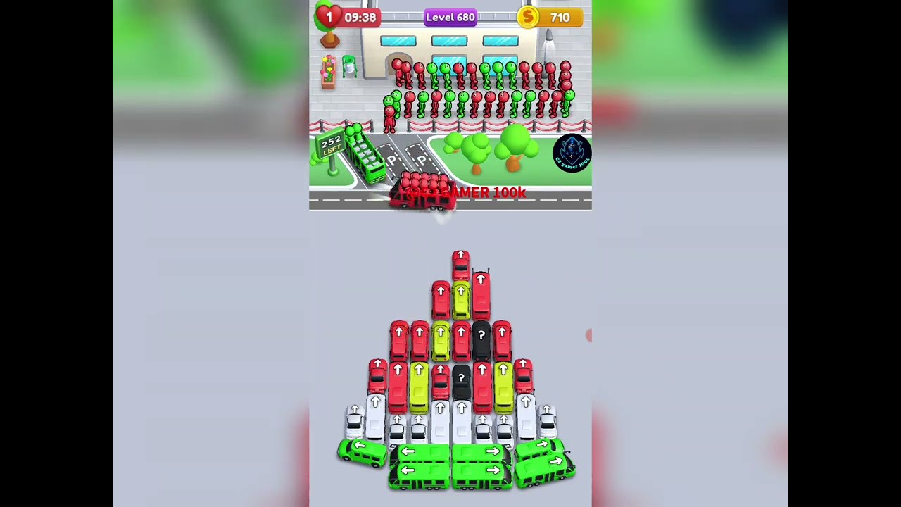Crowd Express level 680 walkthrough solution 