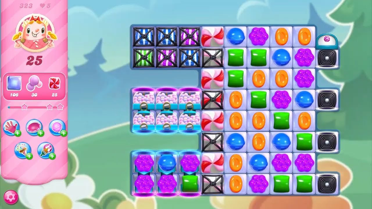 Candy Crush Saga LEVEL 323 NO BOOSTERS (new version)🔄✅
