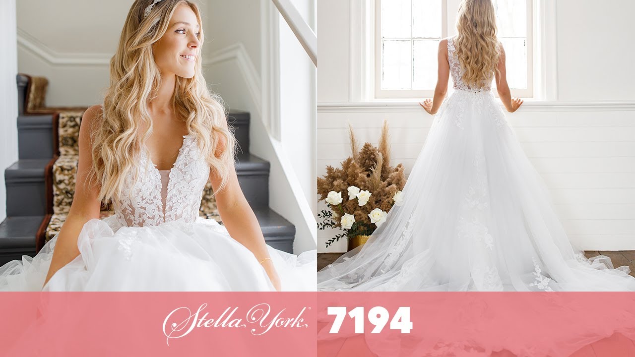 Stella York's Enchanting Wedding Gown for Winter Brides | Stella York 7194
