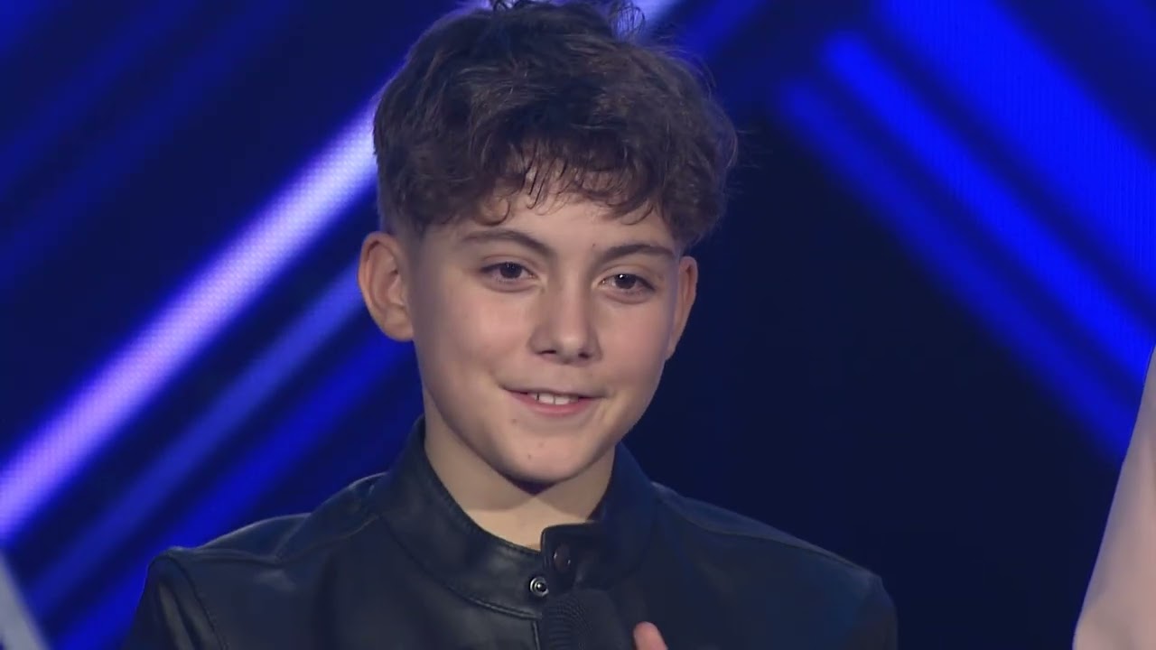 Alex Gjonaj- you give love a bad name | X Factor Kids Albania