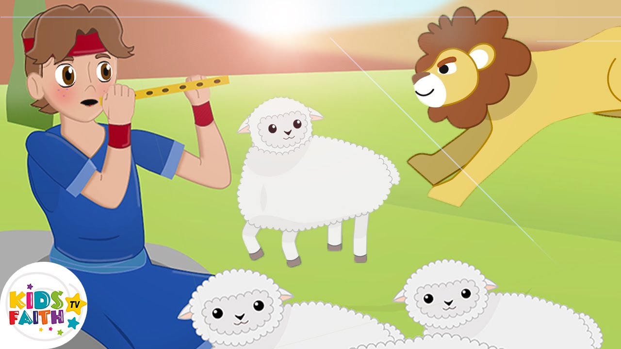 Only a Boy Named David – Bible Song for Kids | David and Goliath | Kids Faith TV