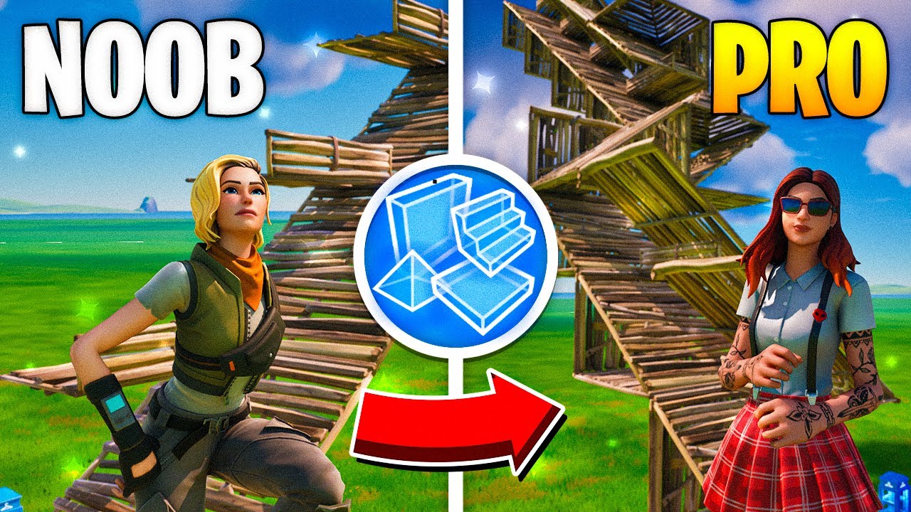 Aprende a CONSTRUIR BIEN en FORTNITE (FACIL Y RAPIDO) ¡Mejora tu NIVEL como un PRO!