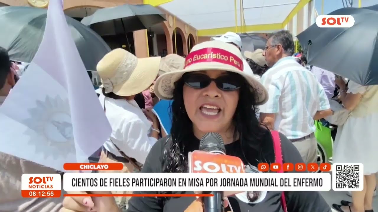 Chiclayo: cientos de fieles participaron en misa por jornada mundial del enfermo