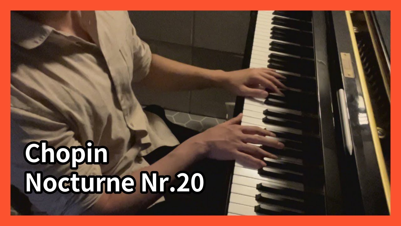 [Healing Music] Chopin Nocturne No.20 in C sharp minor | Stress Relief