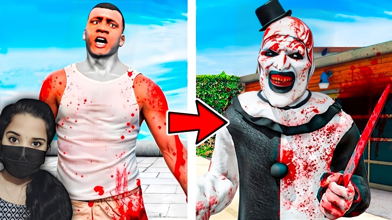 Shinchan Almost Dead | Franklin As Clown - GTA5 #178