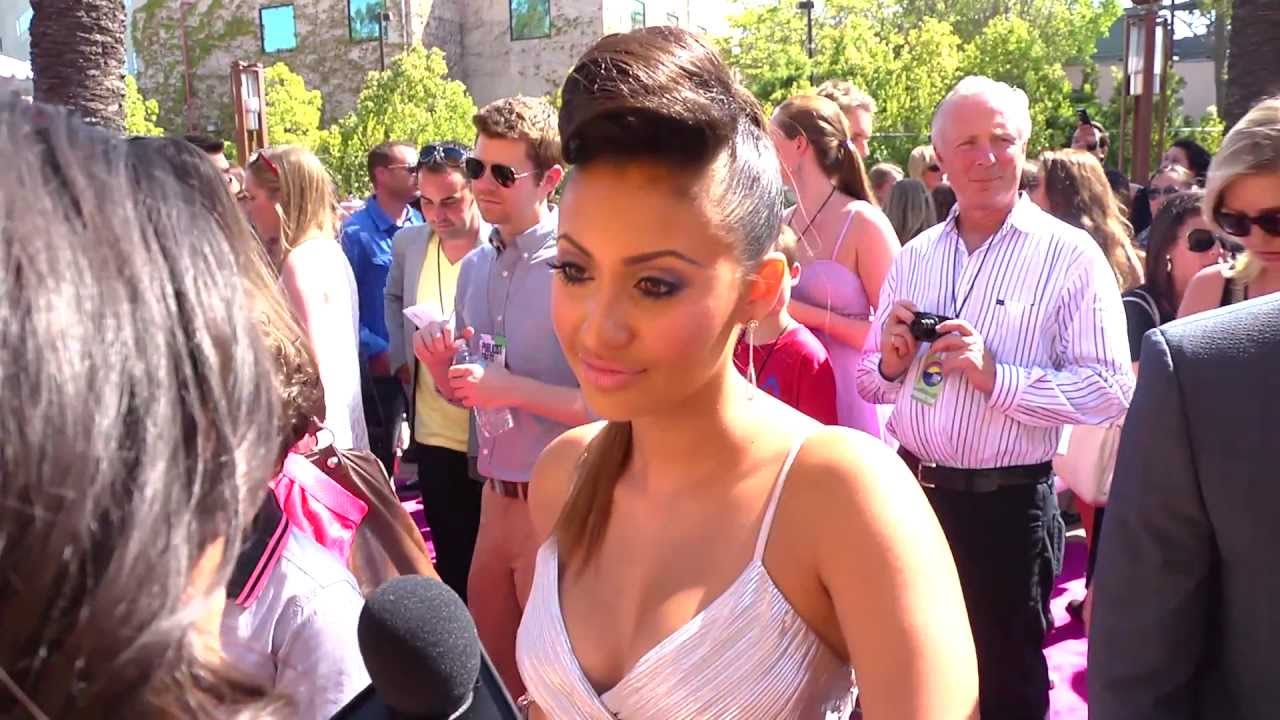 Francia Raisa Interview - 2012 Teen Choice Awards