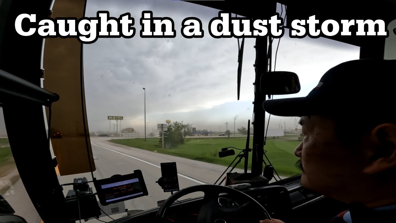 Driving My Bus Through the Worst Dust Storm of the Century – Illinois 2025