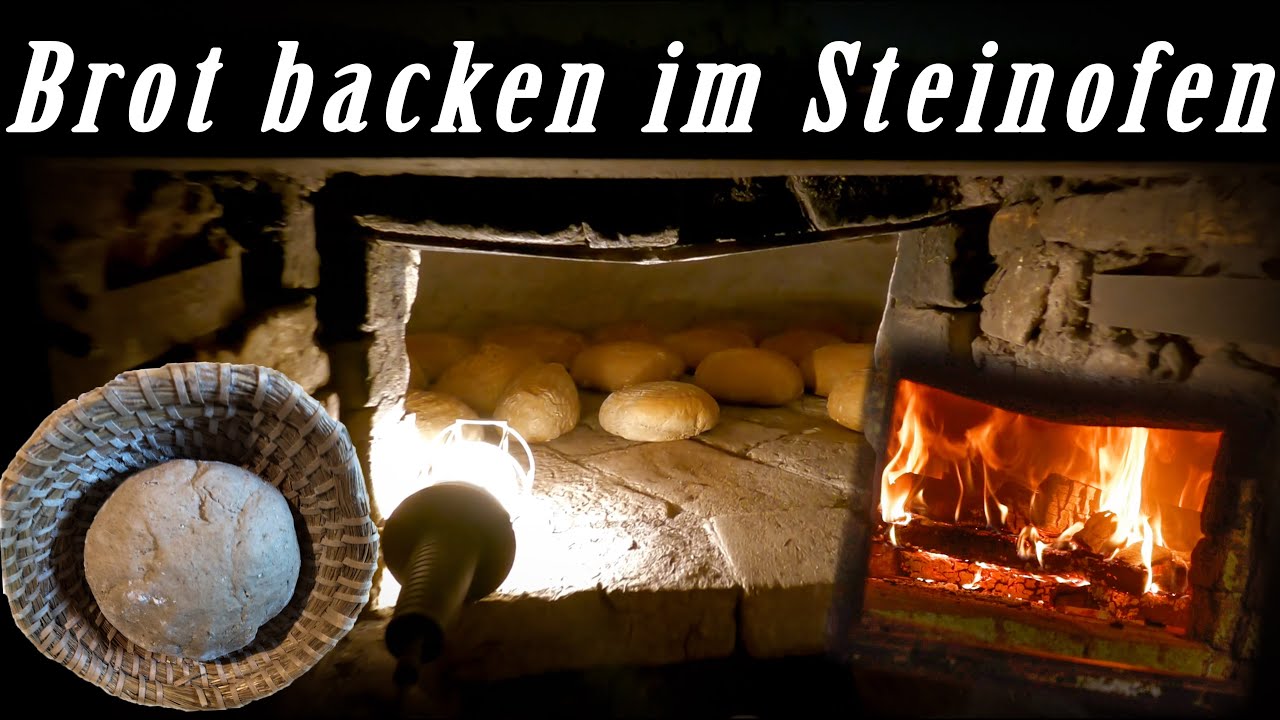 Brot backen im Steinofen