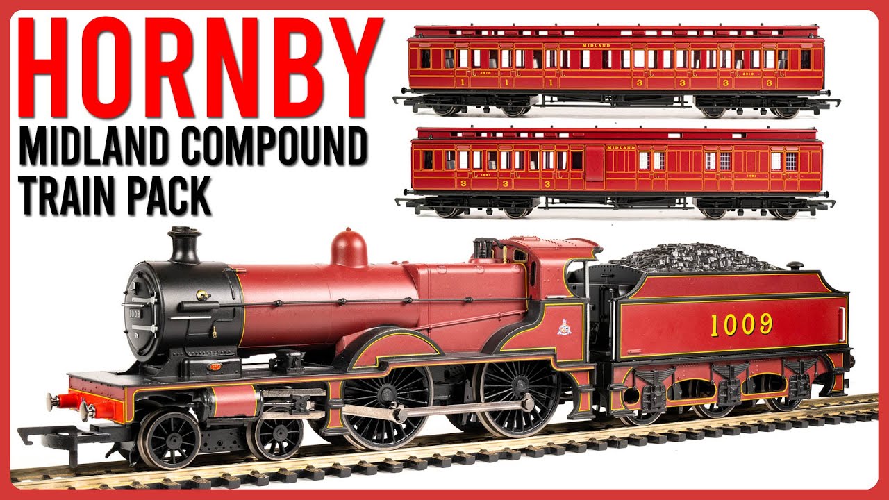 Hornby Upgraded Their Midland Compound! | Railroad Train Pack | Unboxing & Review