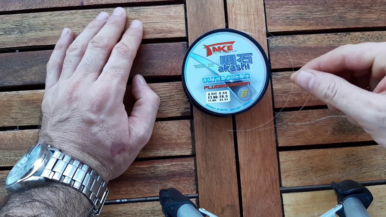 AKASHI 0.50 MM MİSİNA DAYANIM TESTİ