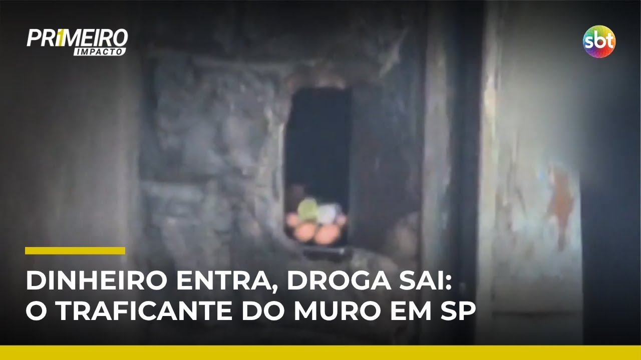 Exclusivo: Como funciona o &ldquo;muro das drogas&rdquo; na zona norte de SP | #PrimeiroImpacto