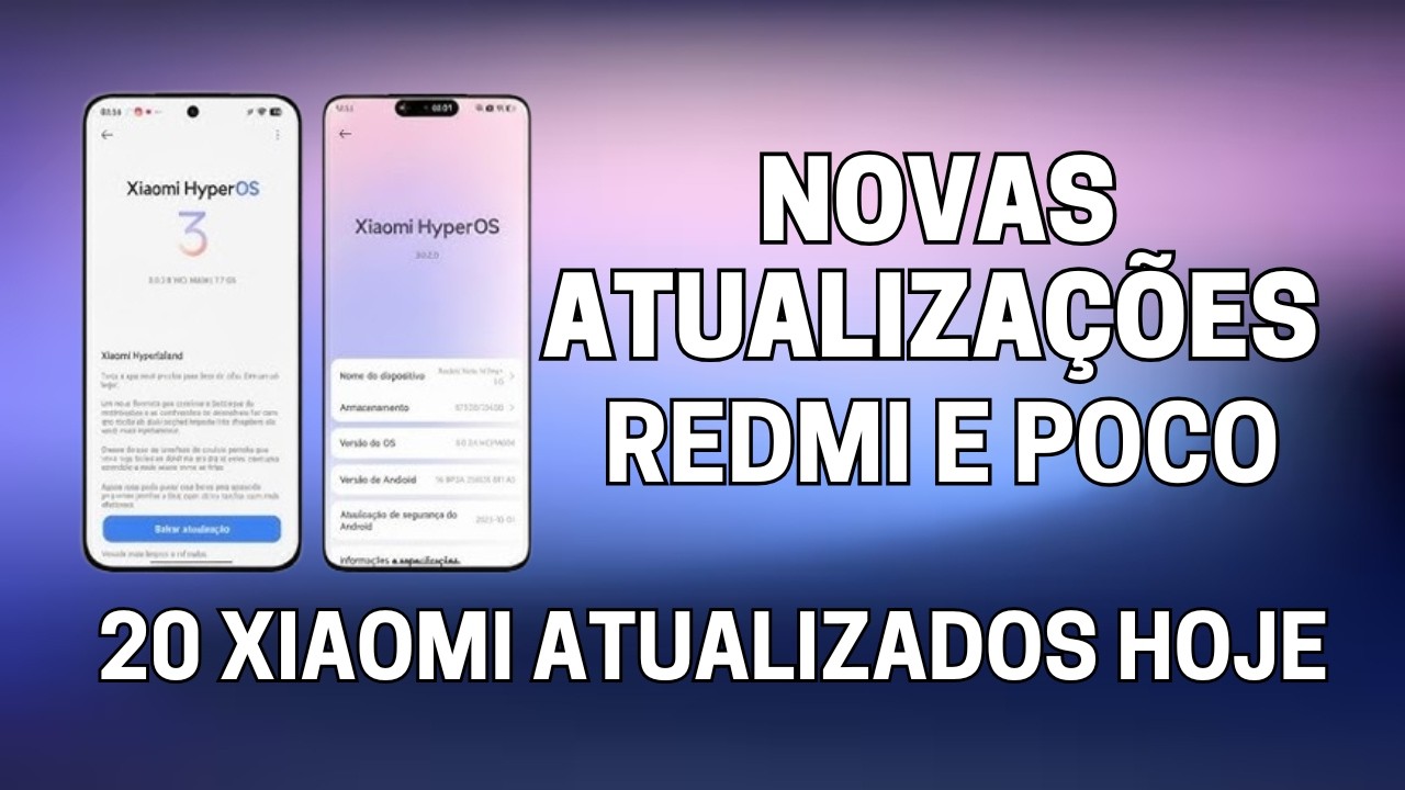 HyperOS 3 Android 16 com Patch de Fevereiro 2026 Chegando em MASSA - 20+ Xiaomi Atualizados HOJE