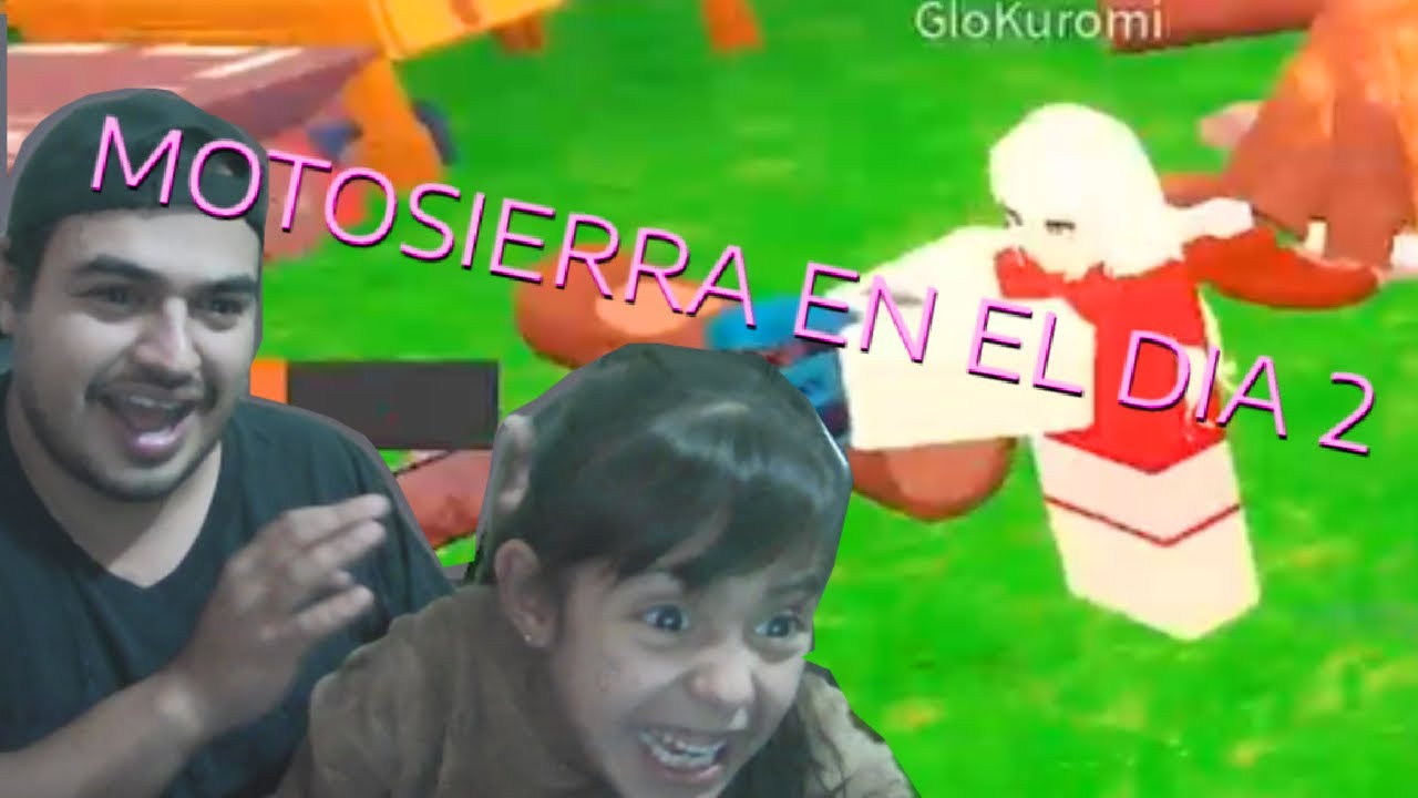 99 días en el bosque en Roblox: Intentamos hacer un Zoologico, salió una motosierra 😱