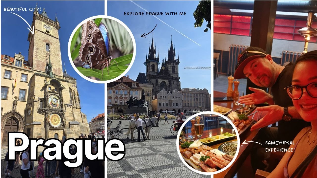 Husband's birthday in Prague | Filipina - German Couple