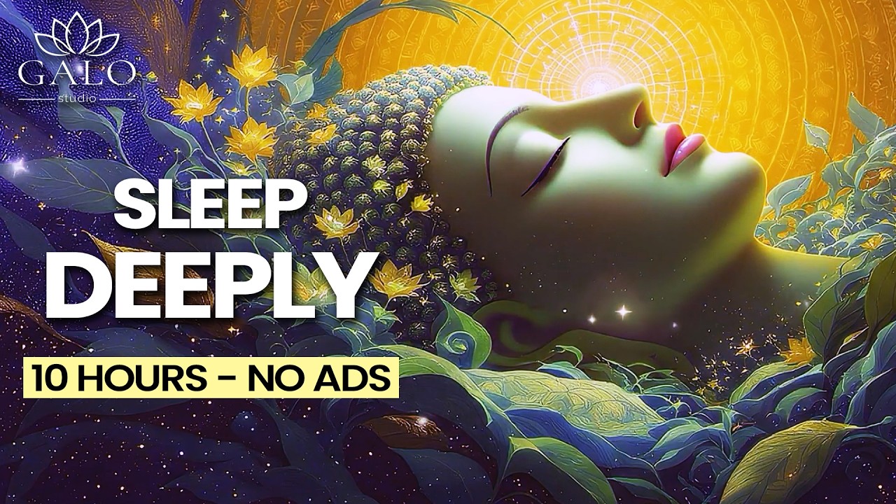 😴 Fall Into #deepsleep — 10 Hours of Calming Music No Ads | Galo Studio Zen #mindfulness #sleep