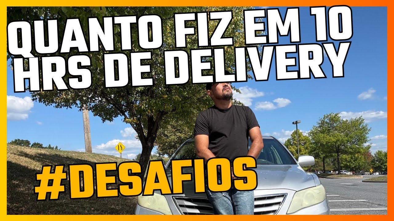 Quanto fiz em 10 hrs trabalhando na doordash
