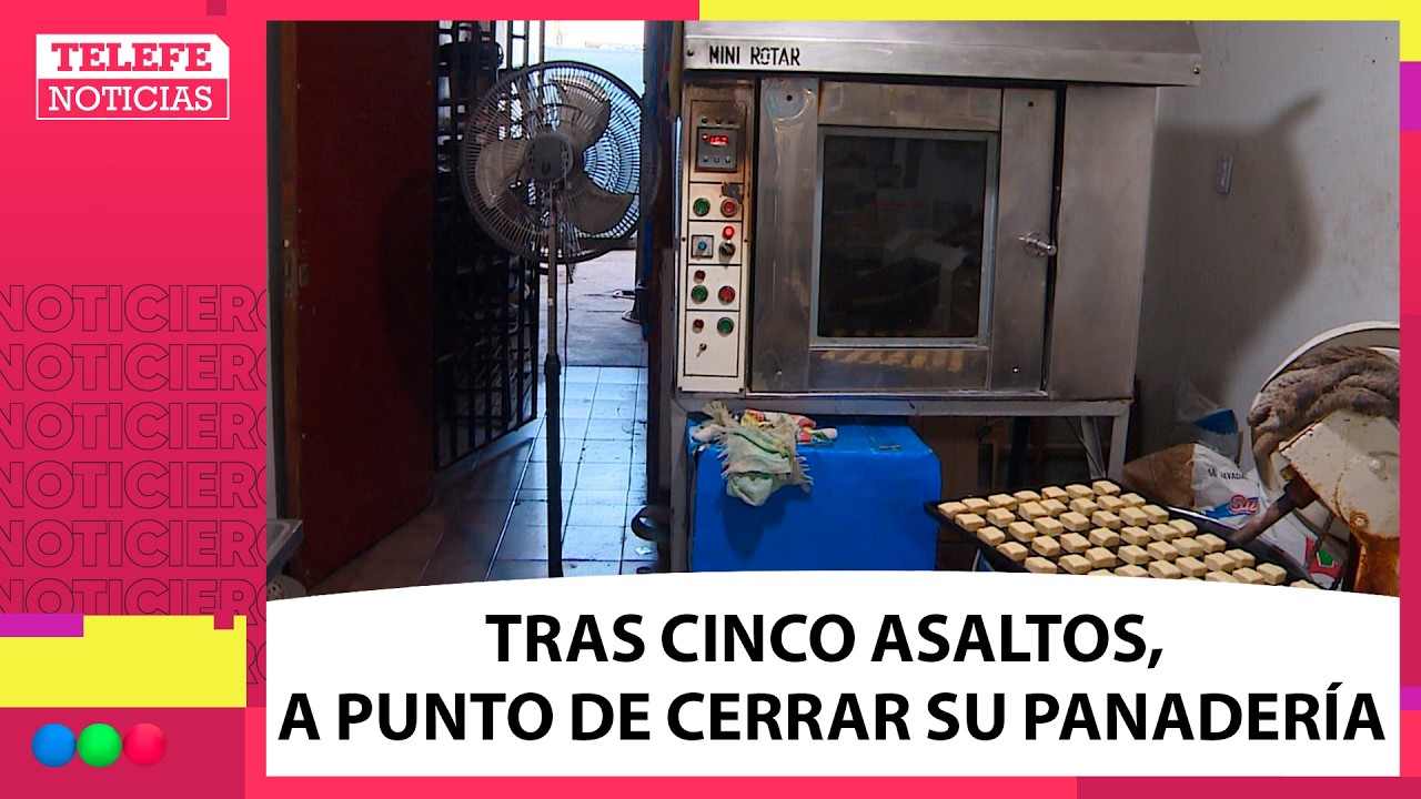 Tras padecer CINCO ROBOS el dueño de una PANADERÍA está a punto de CERRAR