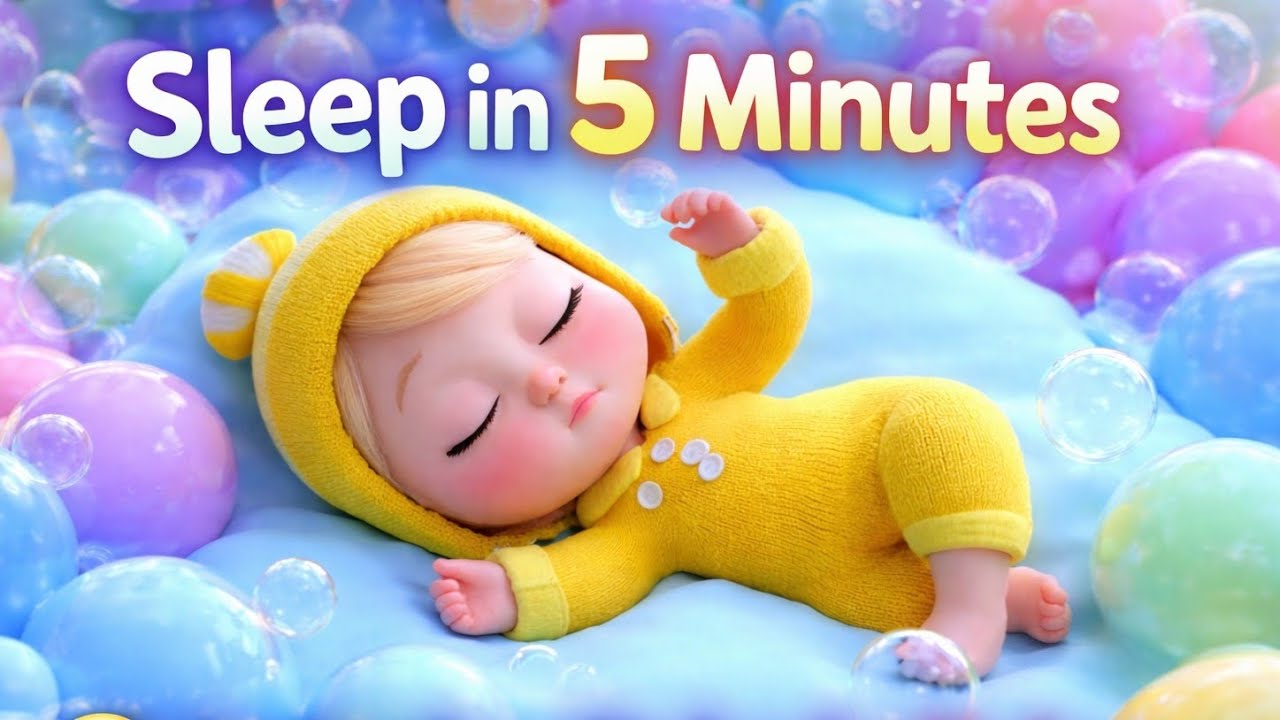 Sleep in 5 Minutes 😴 Sweet Baby Lullaby | Bedtime Song for Babies