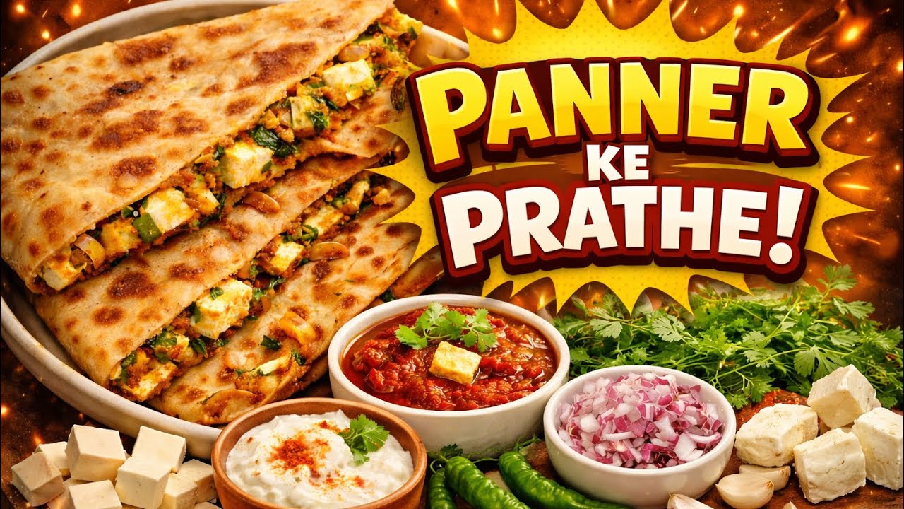 Garama garam panner k parate || आसानी से बने वाले पन्नीर के पराठे || सर्दियो के पसिन्दा ||