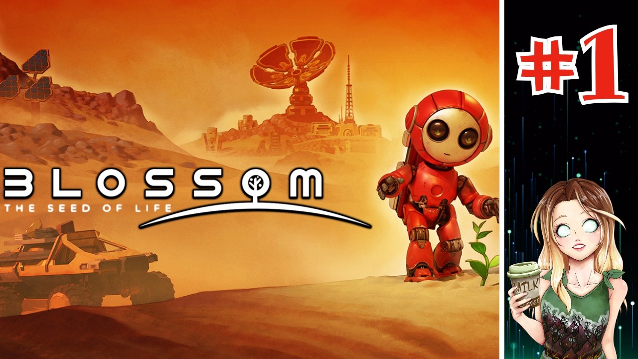 Blossom: The seed of life #1 - Terraformacja Marsa w pieknym stylu | Gameplay PL