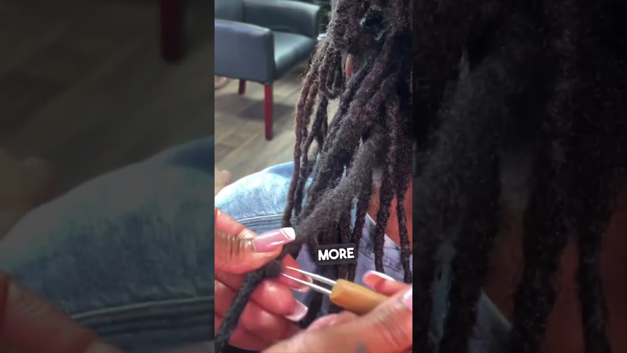How To Crotchet Your Weak Spots in Your Locs 🔥